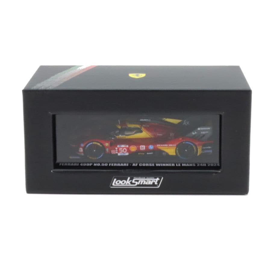 ルックスマート 1/64 フェラーリ 499P No.50 AFコルセ 2024年 ル・マン 24時間 ウィナー アントニオ フォコ / ミゲル モリーナ / ニクラス ニールセン
