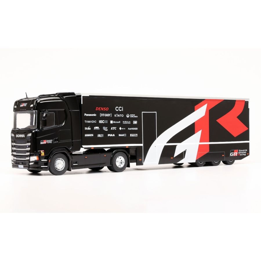 イクソ 1/43 スカニア Sシリーズ 2024 GRレーシング トランスポーター