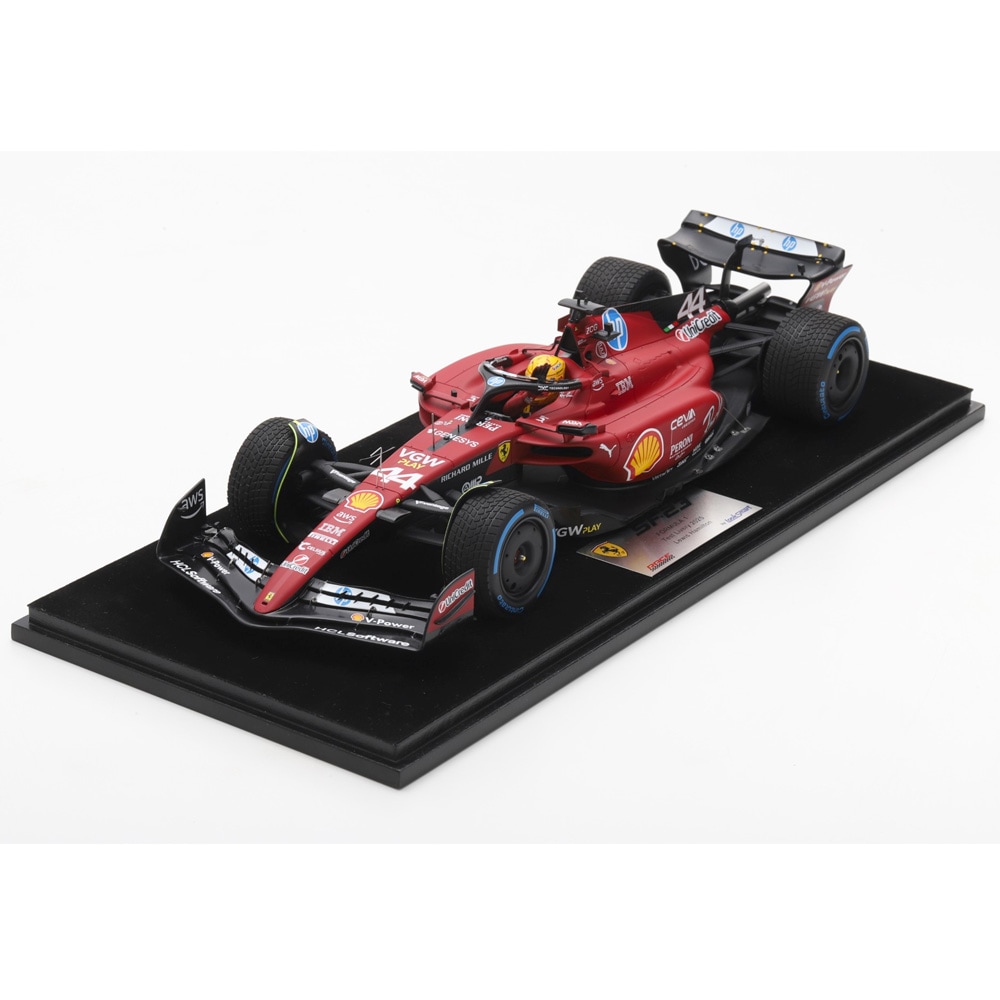 ルックスマート 1/18 スクーデリア フェラーリ SF-23 2025年 フィオラノ テスト ルイス ハミルトン