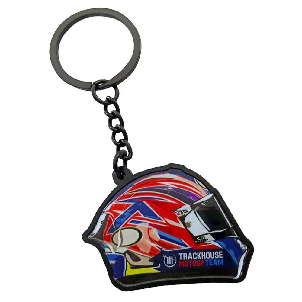 2025/2026 トラックハウス レーシング 小椋 藍 ヘルメット メタル キーリング