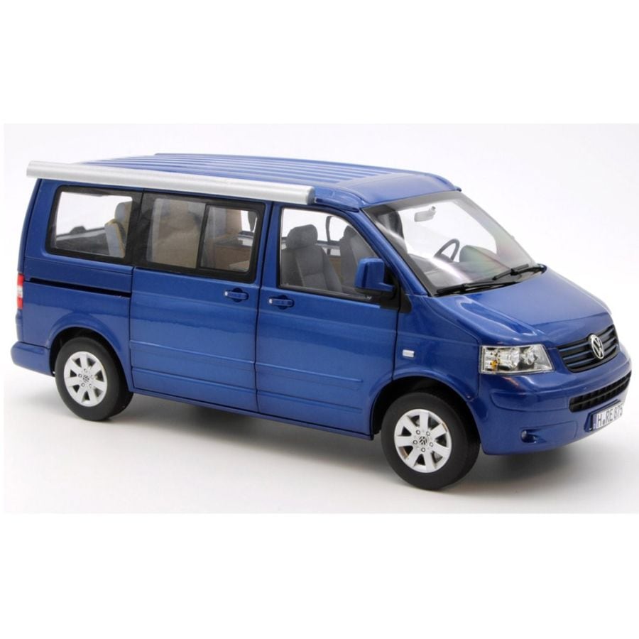 ノレブ 1/18 フォルクスワーゲン VW カリフォルニア 2003年式 メタリックラヴェンナブルー