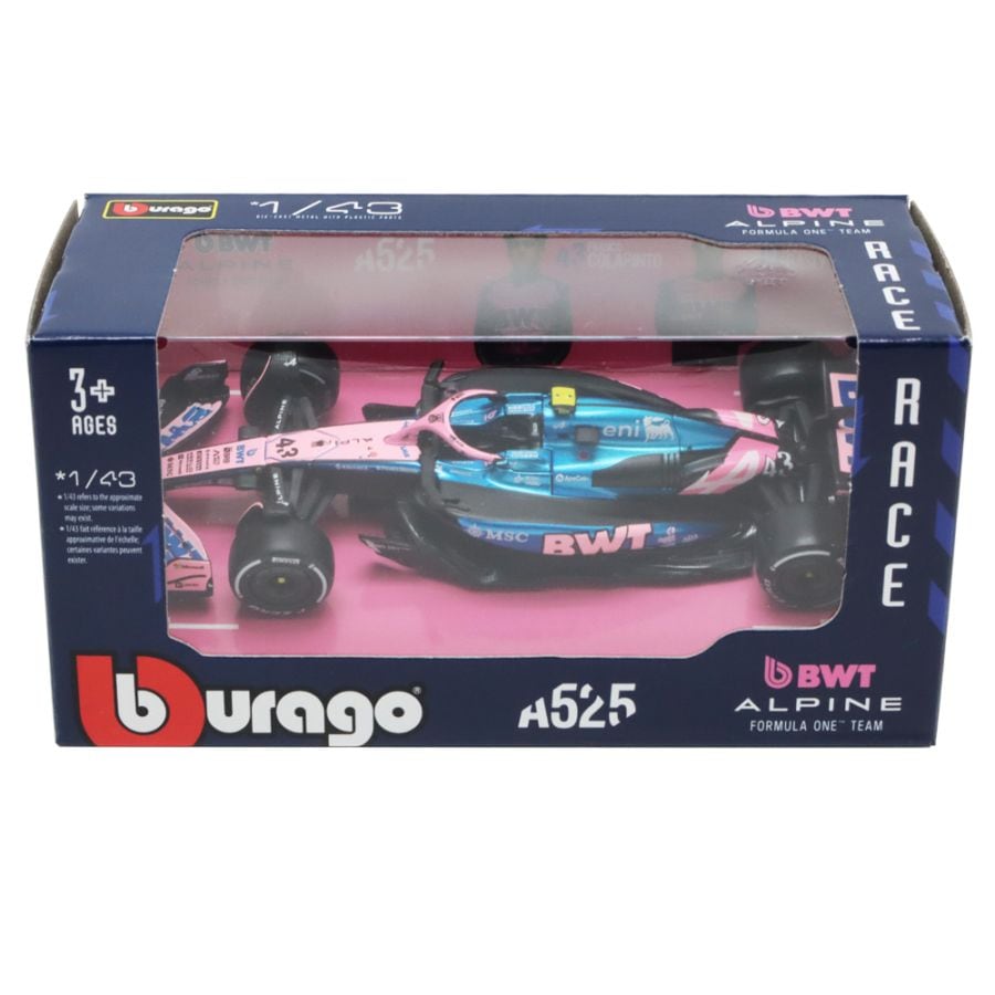 ブラゴ 1/43 2025年 BWT アルピーヌ F1 チーム A525 #43 フランコ コラピント
