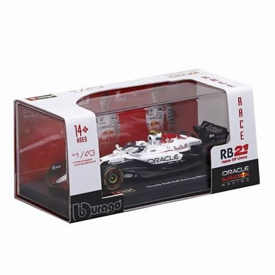 ブラゴ 1/43 ドライバー＆ケース付き 2025年 オラクル レッドブル レーシング RB21 #1 マックス フェルスタッペン 日本GP仕様
