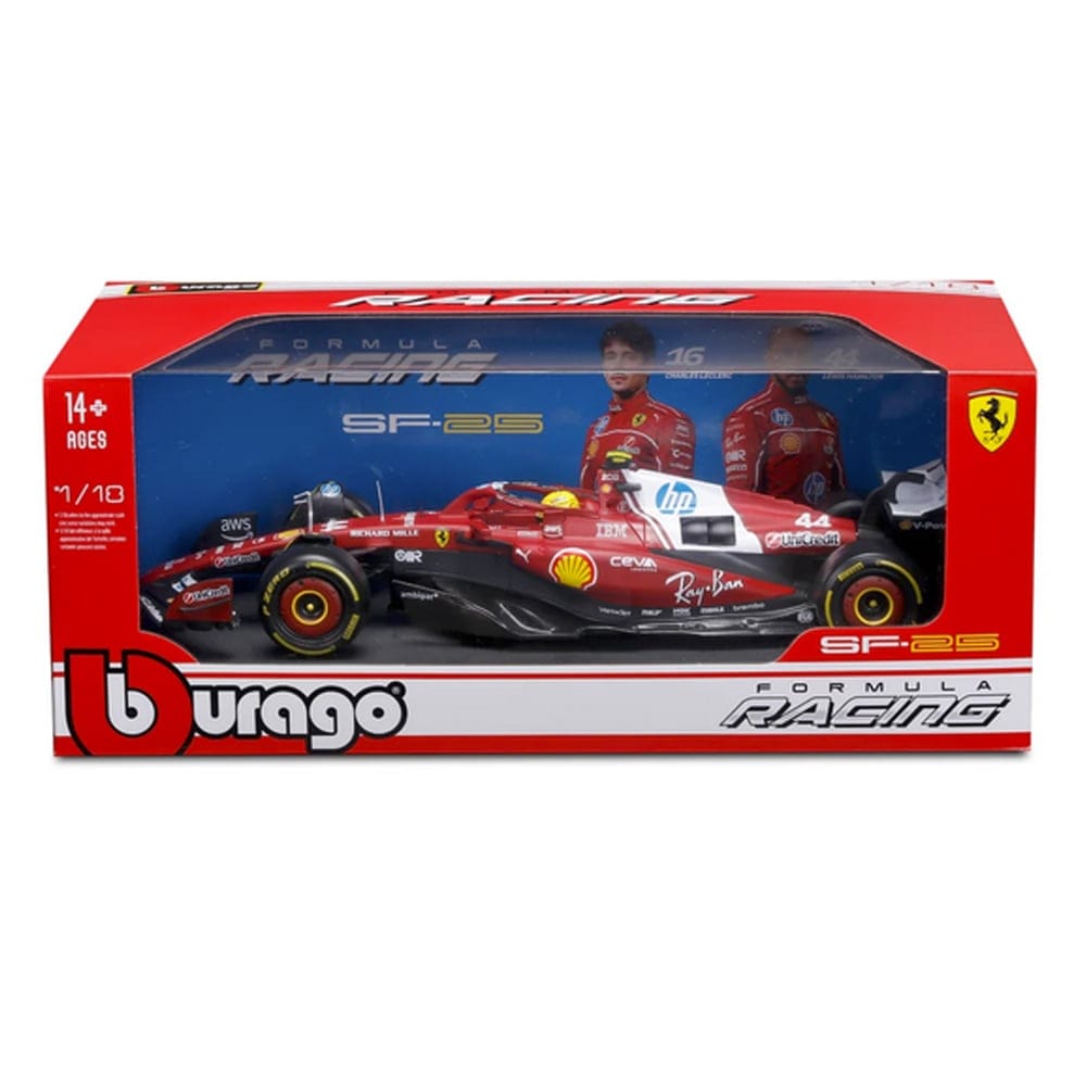 ブラゴ 1/18 2025年 スクーデリア フェラーリ SF-25 #44 ルイス ハミルトン オーストラリアGP仕様