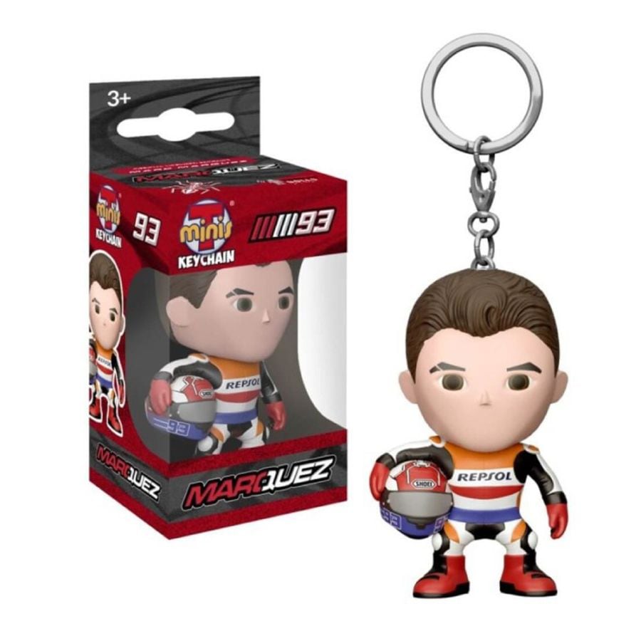 Tminis マルク マルケス MM93 オフィシャル キーリング パドックVer.