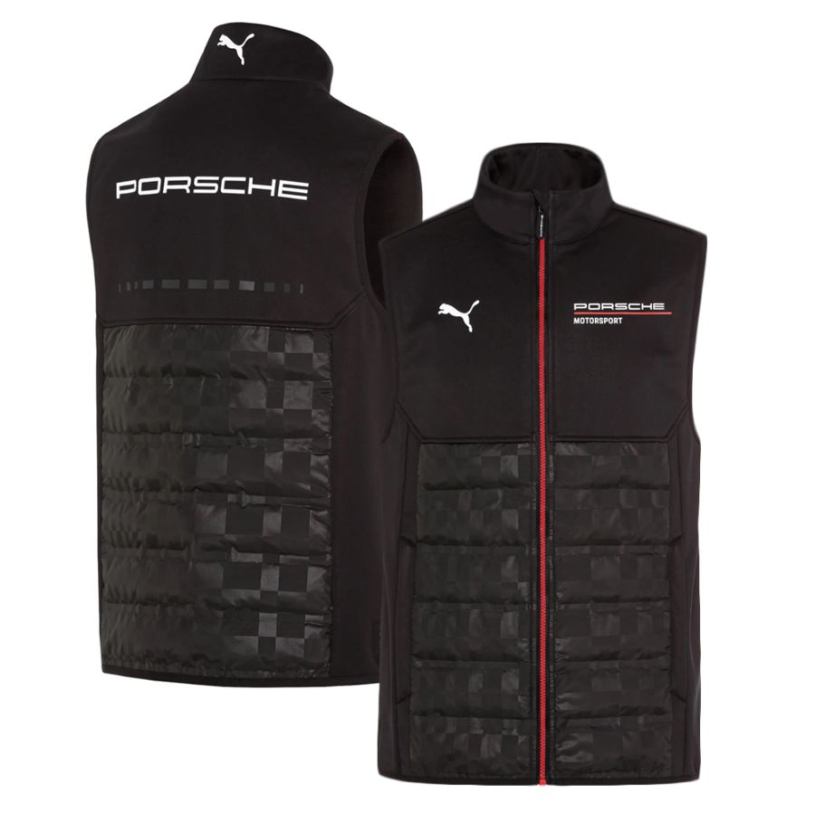 新品純正レアPORSCHEポルシェレーシング ベストジャケットXLこれからの季節 新品純正レアPORSCHEポルシェレーシング ベストジャケットXLこれからの