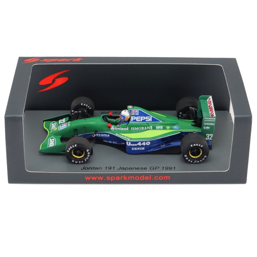 スパーク 1/43 ジョーダン 191 No.32 1991年 日本GP アレッサンドロ ザナルディ