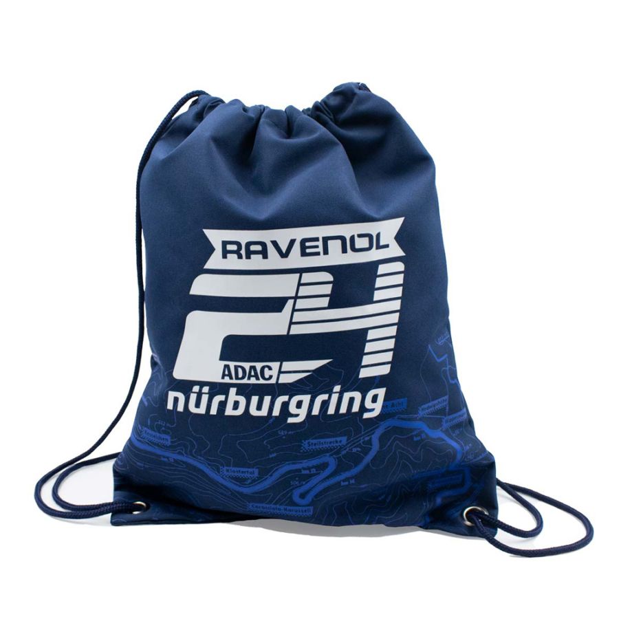 ニュルブルクリンク 24H レース ファン ジムバッグ ネイビーブルー