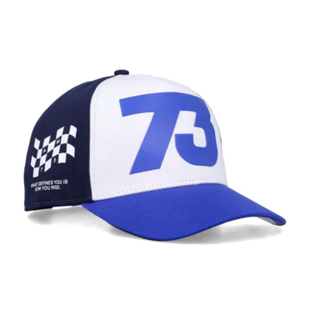 アレックス マルケス ミッドバイザー 73 キャップ ブルー