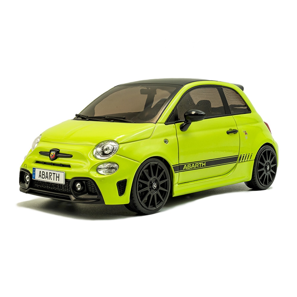 ソリド 1/18 フィアット F595 アバルト 2023年式 アドレナリングリーン