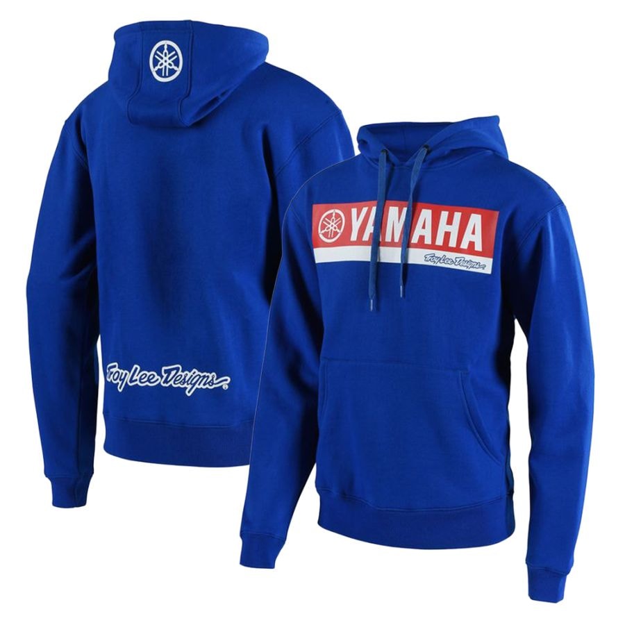 トロイリーデザイン ヤマハ RL1 プルオーバーフーディ ブルー XL