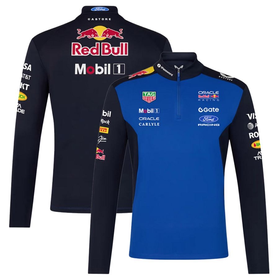 2026 オラクル レッドブル レーシング チーム 1/4ジップ ミッドレイヤー ジャケット ユニセックス
