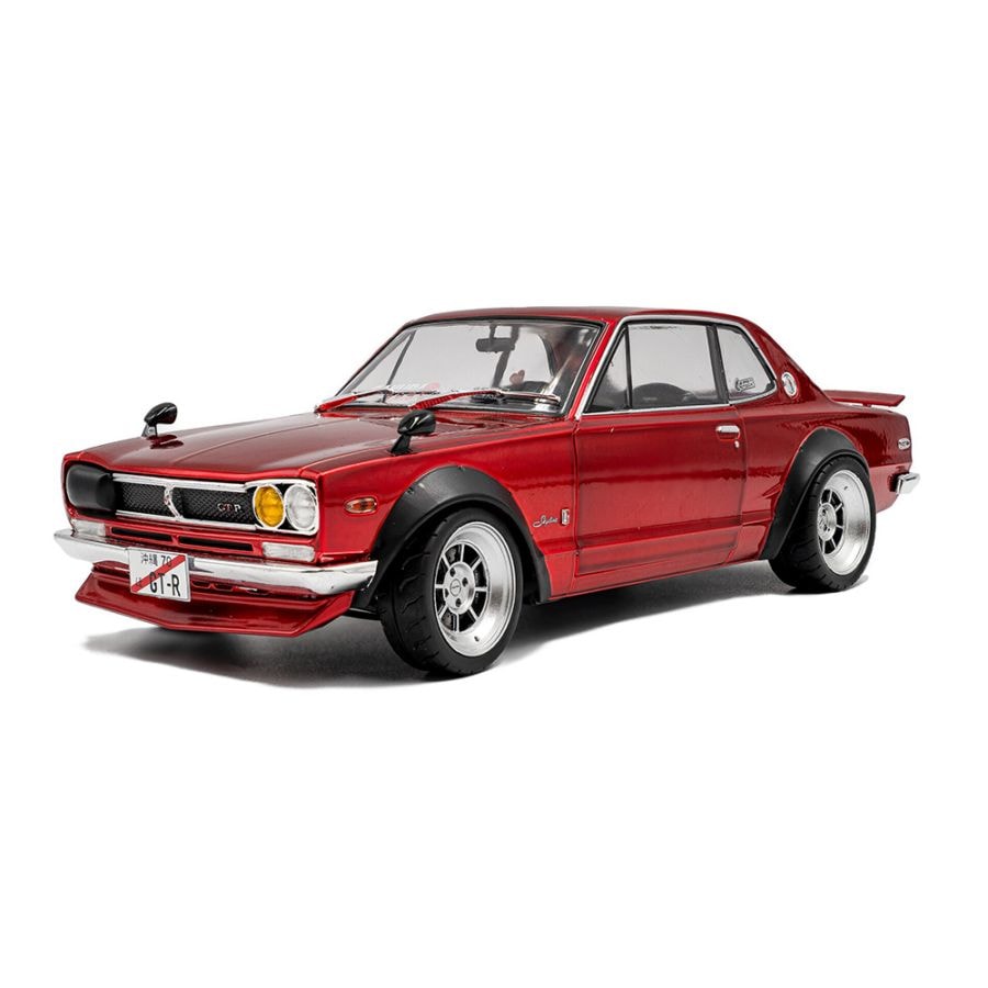 ソリド 1/18 ニッサン 日産 NISSAN スカイライン C10 ハコスカ ソリドワークス 1970年式 メタリック レッド