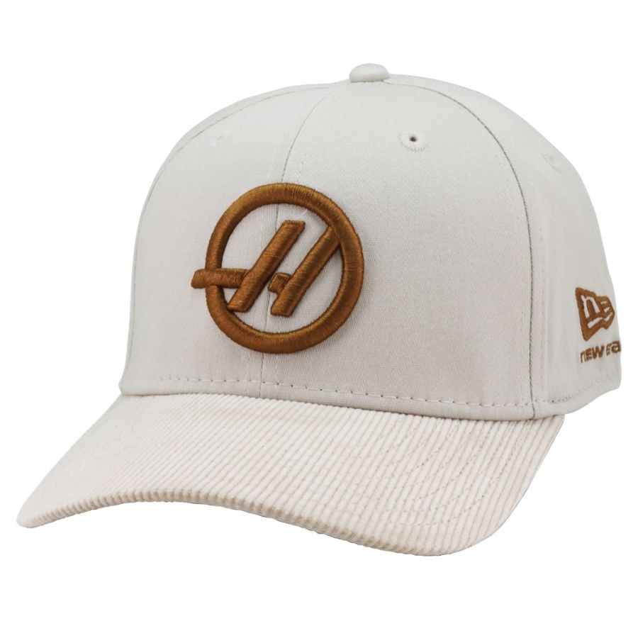 2026 ハース F1 チーム NewEra 9SEVENTY コーデュロイ ベースボール キャップ ライトベージュ