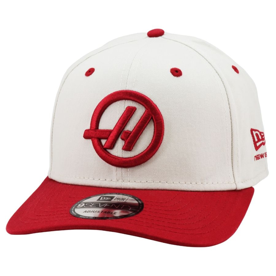 2026 ハース F1 チーム NewEra 9SEVENTY ワードマーク ベースボール キャップ レッド