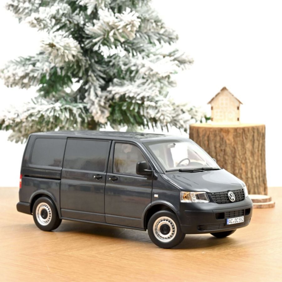 【予約商品 2月中旬頃入荷予定 単体でご注文下さい】ノレブ 1/18 フォルクス ワーゲン トランスポーター 2003年式 グレー