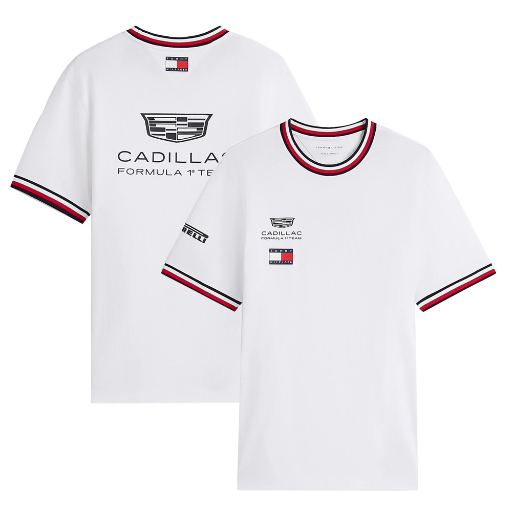 2026 キャデラック F1 チーム Tシャツ ホワイト