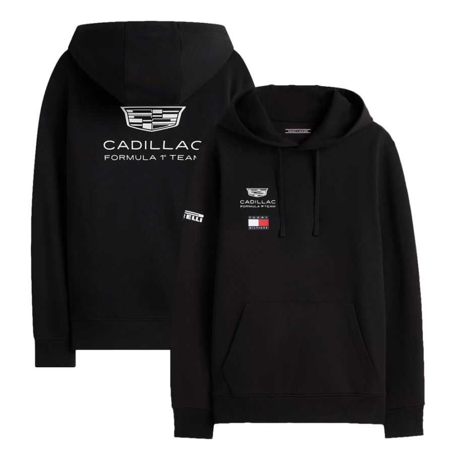 2026 キャデラック F1 チーム プルオーバー フーディー ブラック
