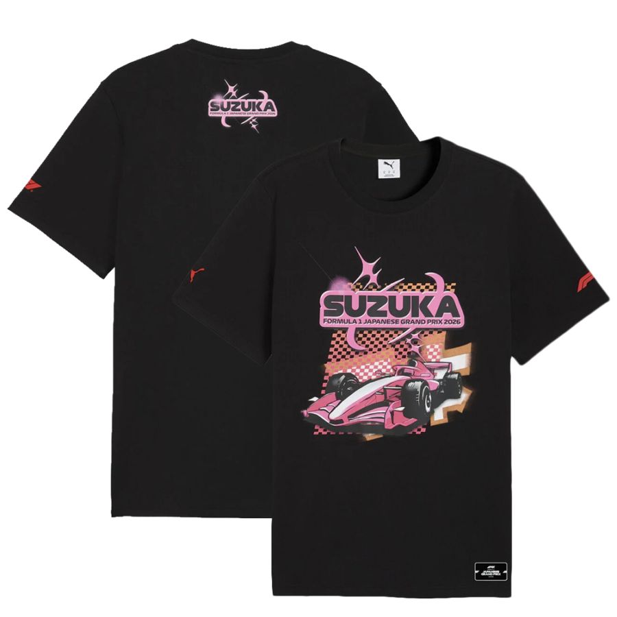 2026 フォーミュラ1 オフィシャル 日本GP SUZUKA Tシャツ ブラック