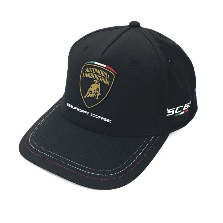 2026 Automobili ランボルギーニ スクアドラコルセ SC63 ベースボール キャップ ブラック