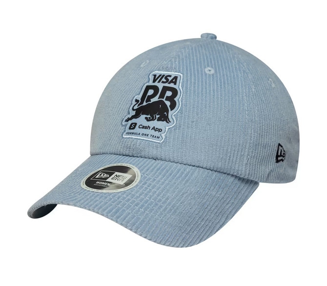 レディース 2026 レーシングブルズ コーデュロイ オープンバック ベースボール キャップ パステルブルー