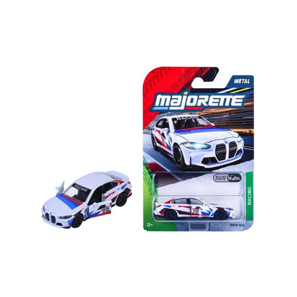 マジョレット 1/64 BMW M3 レーシング ホワイト