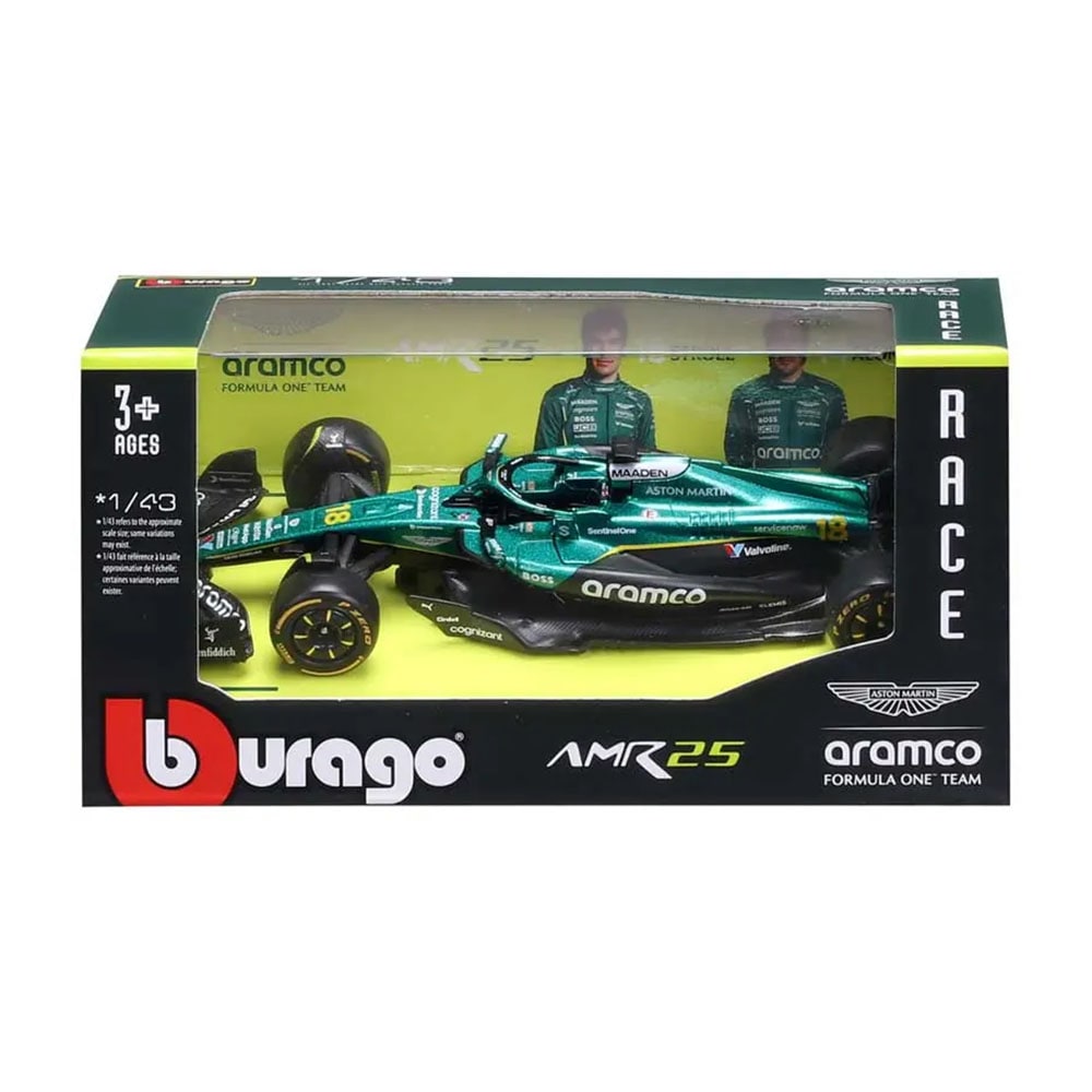 ブラゴ 1/43 2025年 アストンマーティン アラムコ F1チーム AMR25 #18 ランス ストロール