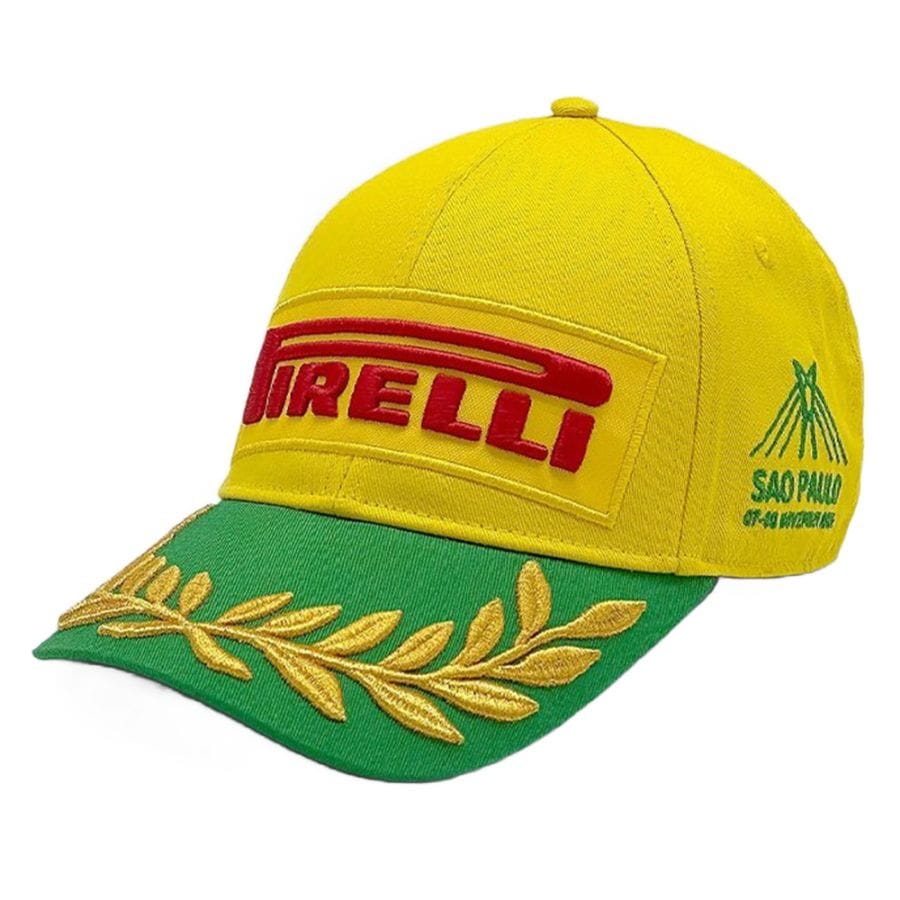 【予約商品 3月中旬頃入荷予定 単体でご注文下さい】2025年 PIRELLI ピレリ F1 ブラジルGP 1st ポディウム キャップ ウィナー ランド ノリス