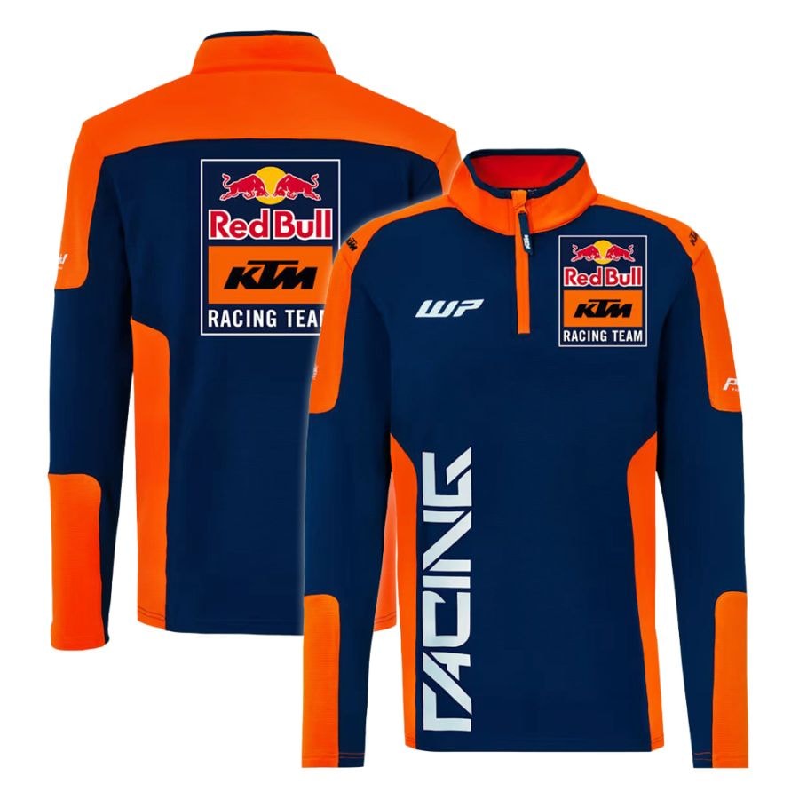 2025/2026 継続モデル KTM レッドブル レーシング オフィシャル チーム レプリカ ハーフジップ スウェット