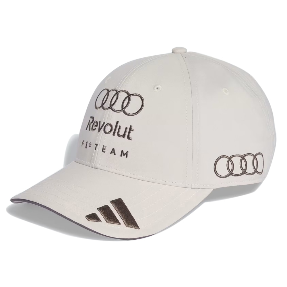 2026 アウディ レボリュート F1 チーム ベースボール キャップ ライトグレー