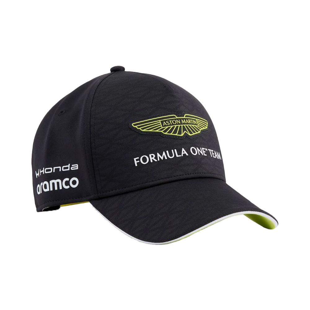 2026 アストンマーティン アラムコ F1 チーム ベースボール キャップ ブラック