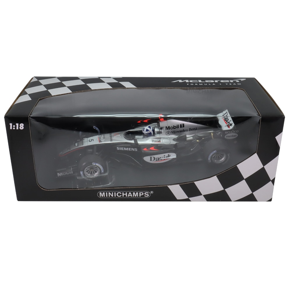 ミニチャンプス 1/18 マクラーレン メルセデス MP4/19 デビッド クルサード 2004年