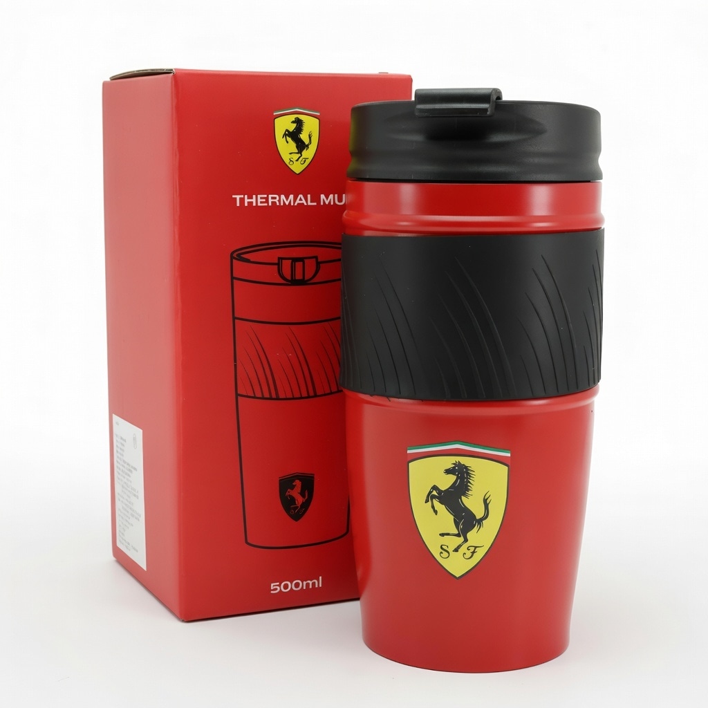 Ferrari ロゴ入り 赤　ストラップ 希少 フェラーリ Ferrari 赤 ナイロンストラップ 美品 - メルカリ