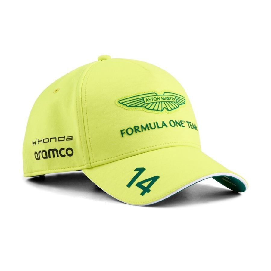 2026 アストンマーティン アラムコ F1 チーム フェルナンド アロンソ ベースボール キャップ ライム