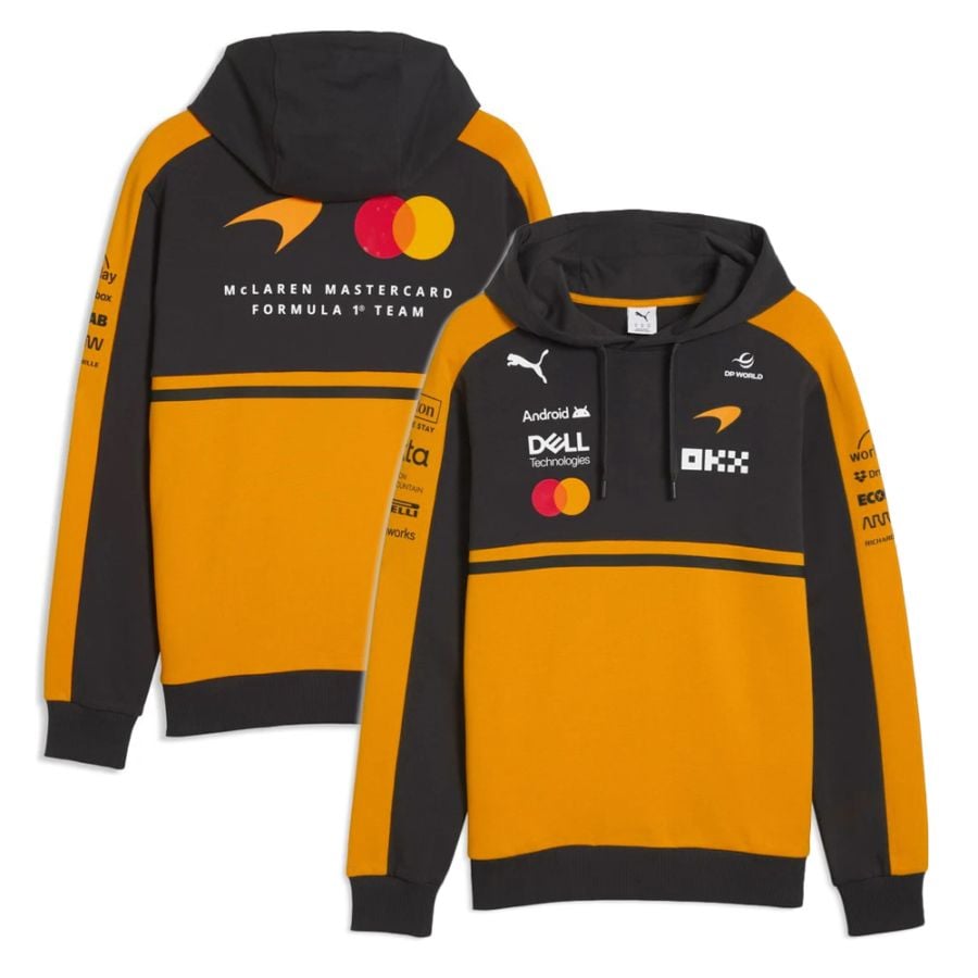 2026 マクラーレン F1 チーム プルオーバー フーディー オレンジ