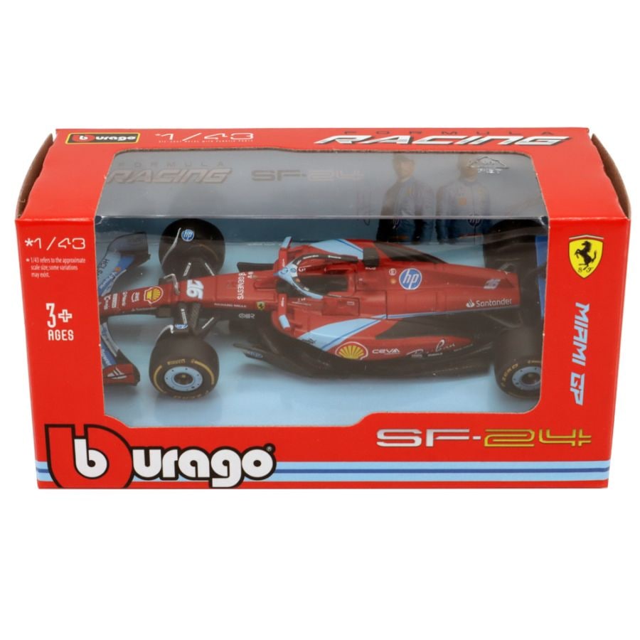 ブラゴ 1/43 2024年 スクーデリア フェラーリ SF-24 シャルル ルクレール マイアミGP仕様