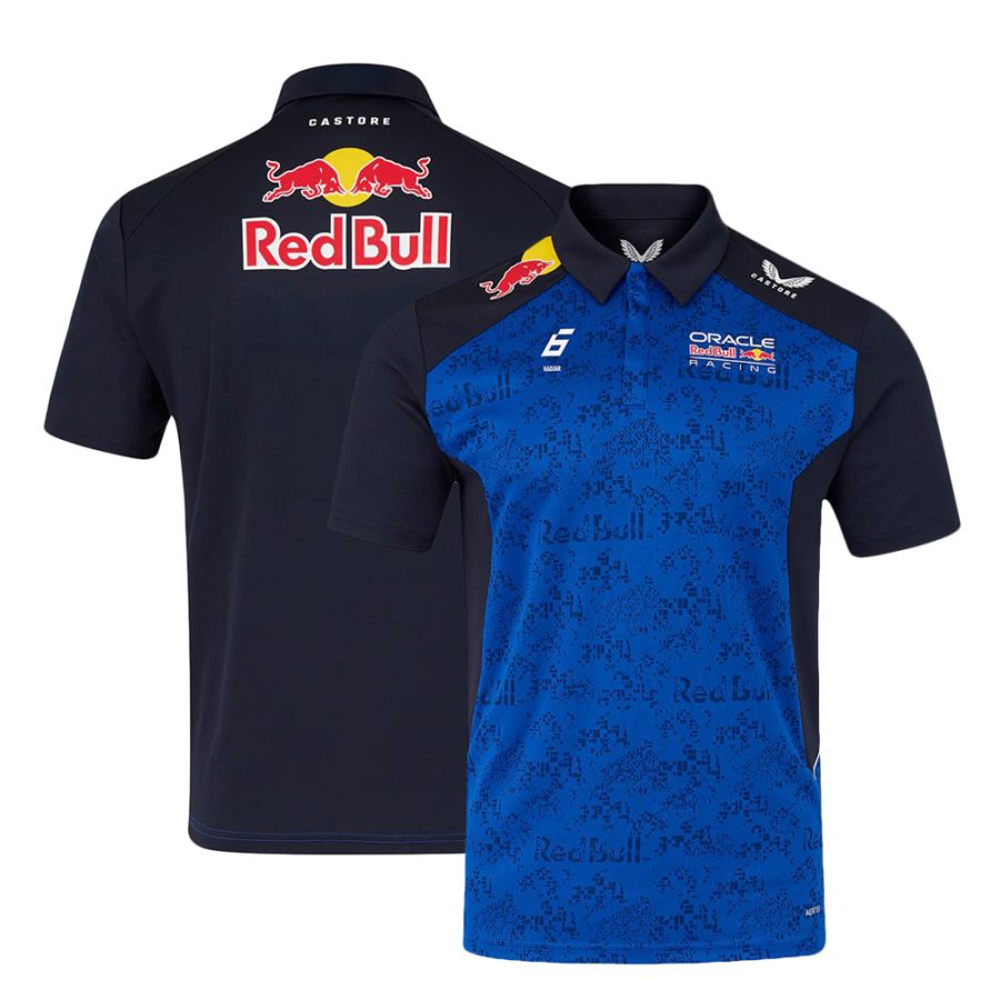 2026 オラクル レッドブル レーシング #6 アイザック ハジャー ドライバー ポロシャツ