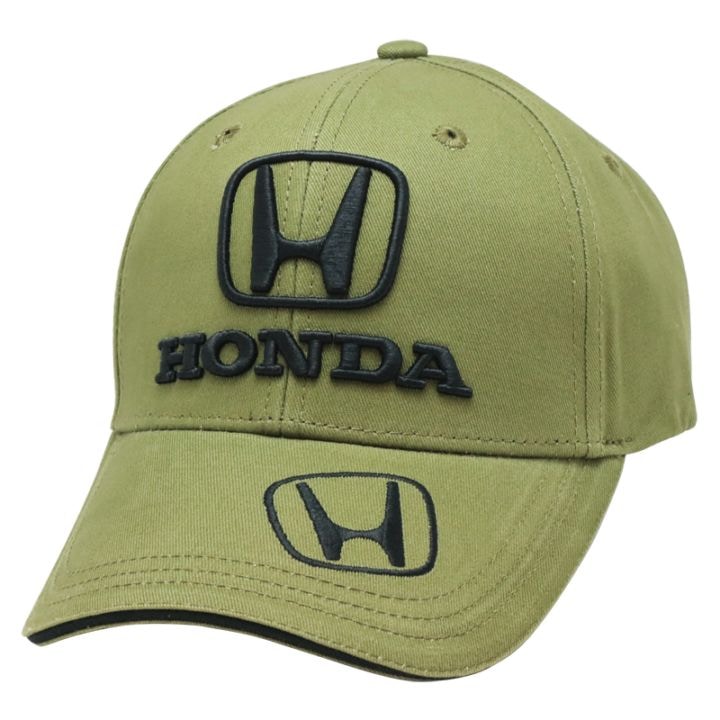 US限定 ホンダ HONDA クラシック ロゴ ベースボール キャップ アーミーグリーン