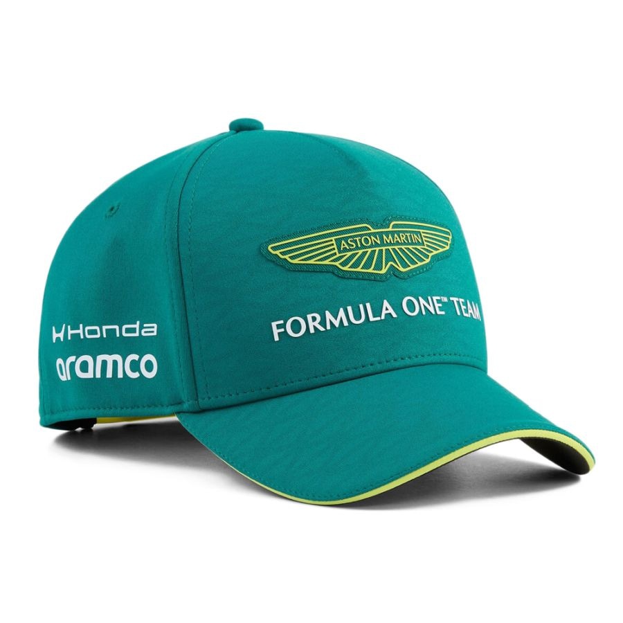 キッズ用 2026 アストンマーティン アラムコ F1 チーム ベースボール キャップ グリーン