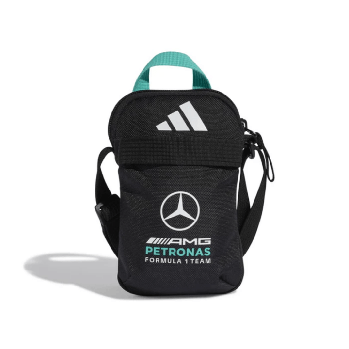 2026 メルセデス AMG ペトロナス F1 チーム DNA オーガナイザー スモール ショルダーバッグ ブラック