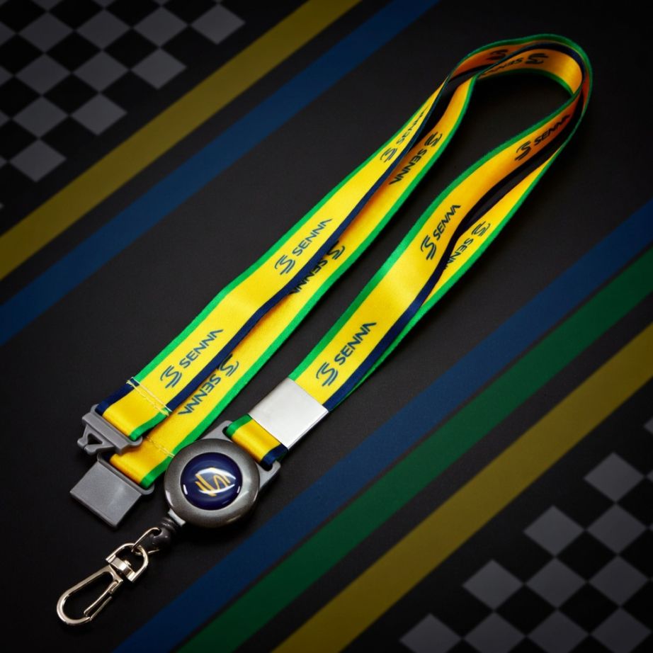 アイルトン セナ ストライプ ランヤード