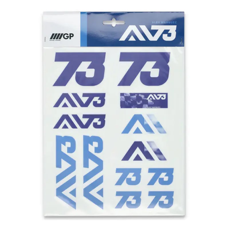 2026 アレックス マルケス AM73 ステッカー 13枚セット