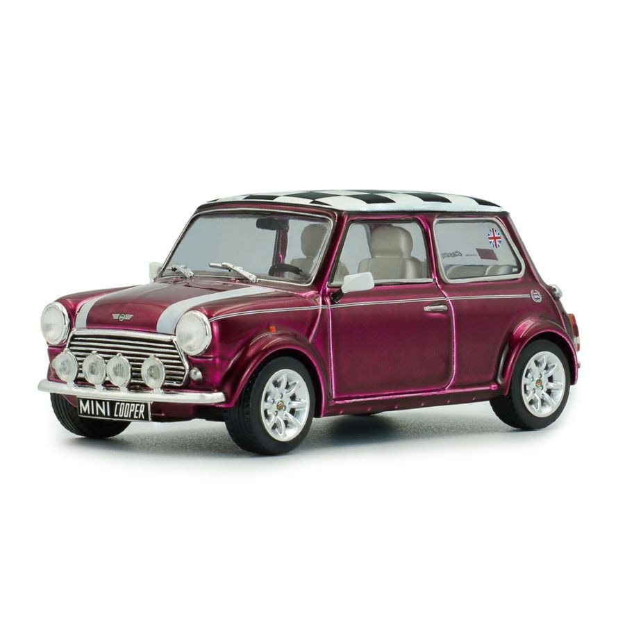 ソリド 1/43 ミニ クーパー スポーツ 1997年 メタルパープル
