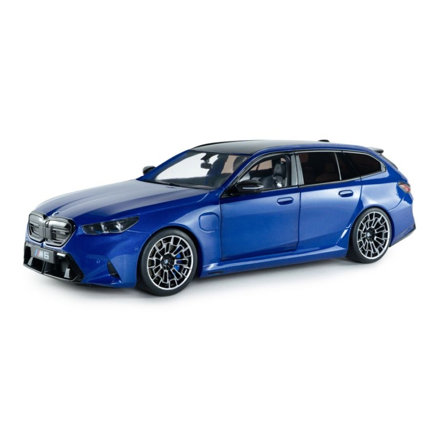 ソリド 1/18 BMW M5 ツーリング 2024年 マリーナベイ ブルー メタリック