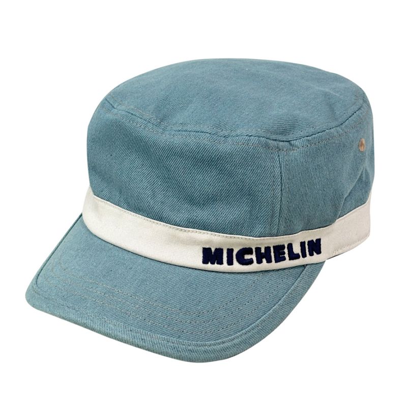 ミシュラン MICHELIN デニム ワークキャップ ライトブルー