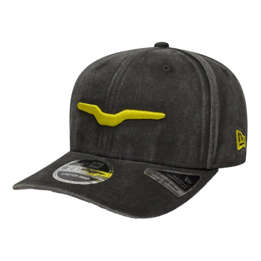 モト グッツィ ウォッシュド New Era 9SEVENTY キャップ ブラック