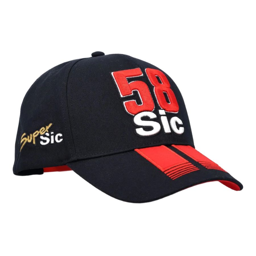 【予約商品 4月下旬頃入荷予定 単体でご注文下さい】2026 マルコ シモンチェリ SuperSic 58 ベースボール キャップ ブラック