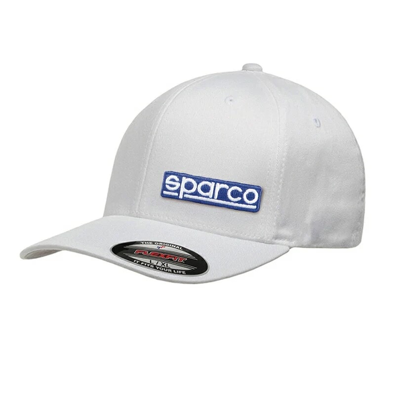 スパルコ SPARCO フレックスフィット ベースボール キャップ ホワイト