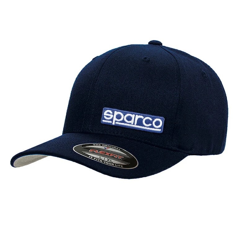 スパルコ SPARCO フレックスフィット ベースボール キャップ ネイビー