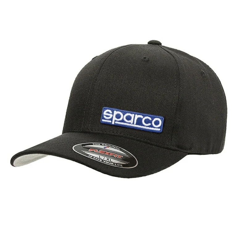 スパルコ SPARCO フレックスフィット ベースボール キャップ ブラック